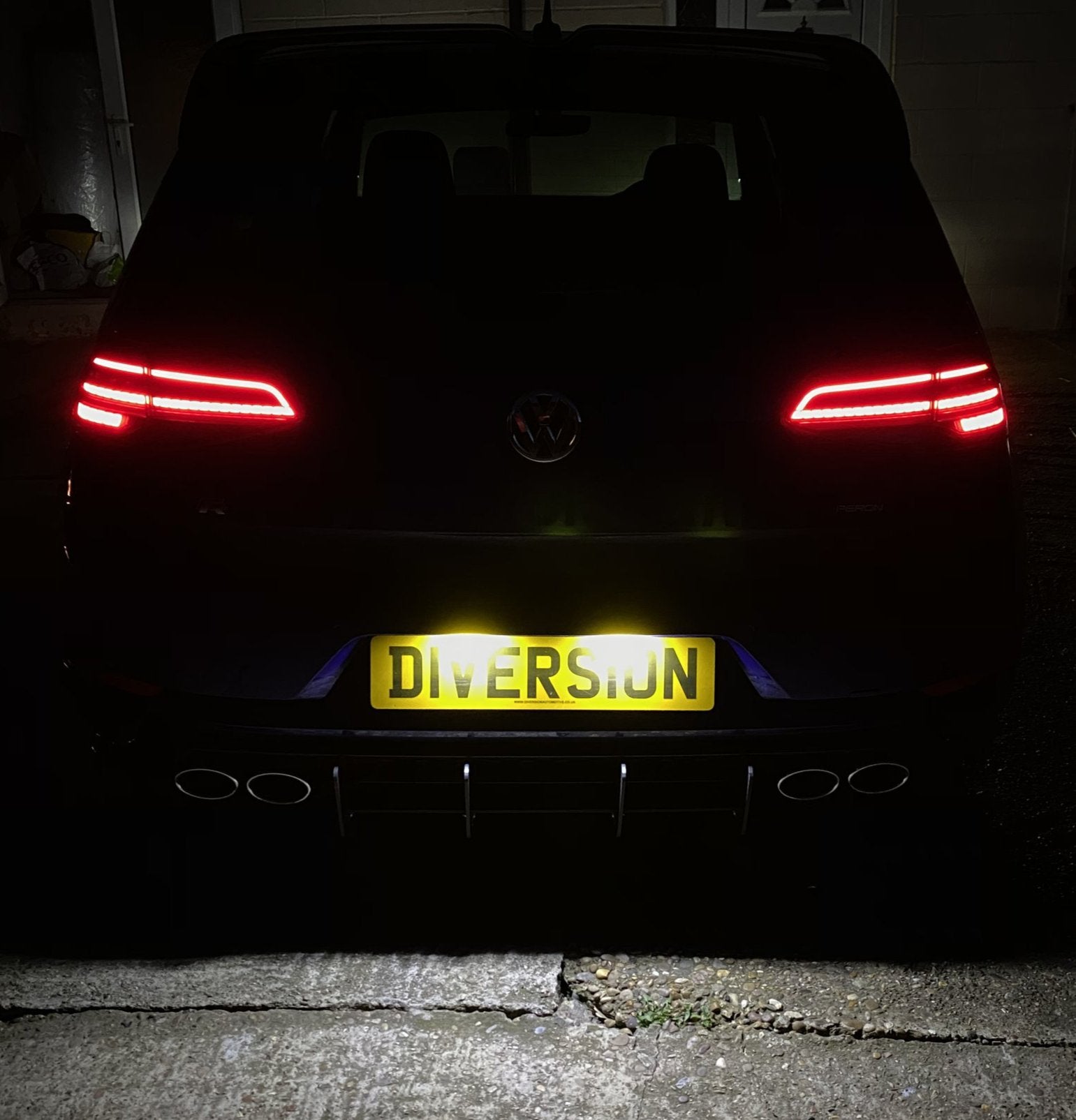 Volkswagen Golf MK7 / MK7.5 LED Number Plate Units Pair (2013-2020 / Error Code Free)