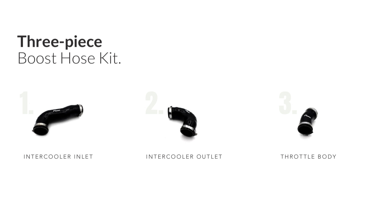MQB Evo 2.0T EA888 Gen4 Silicone Boost Hose Kit