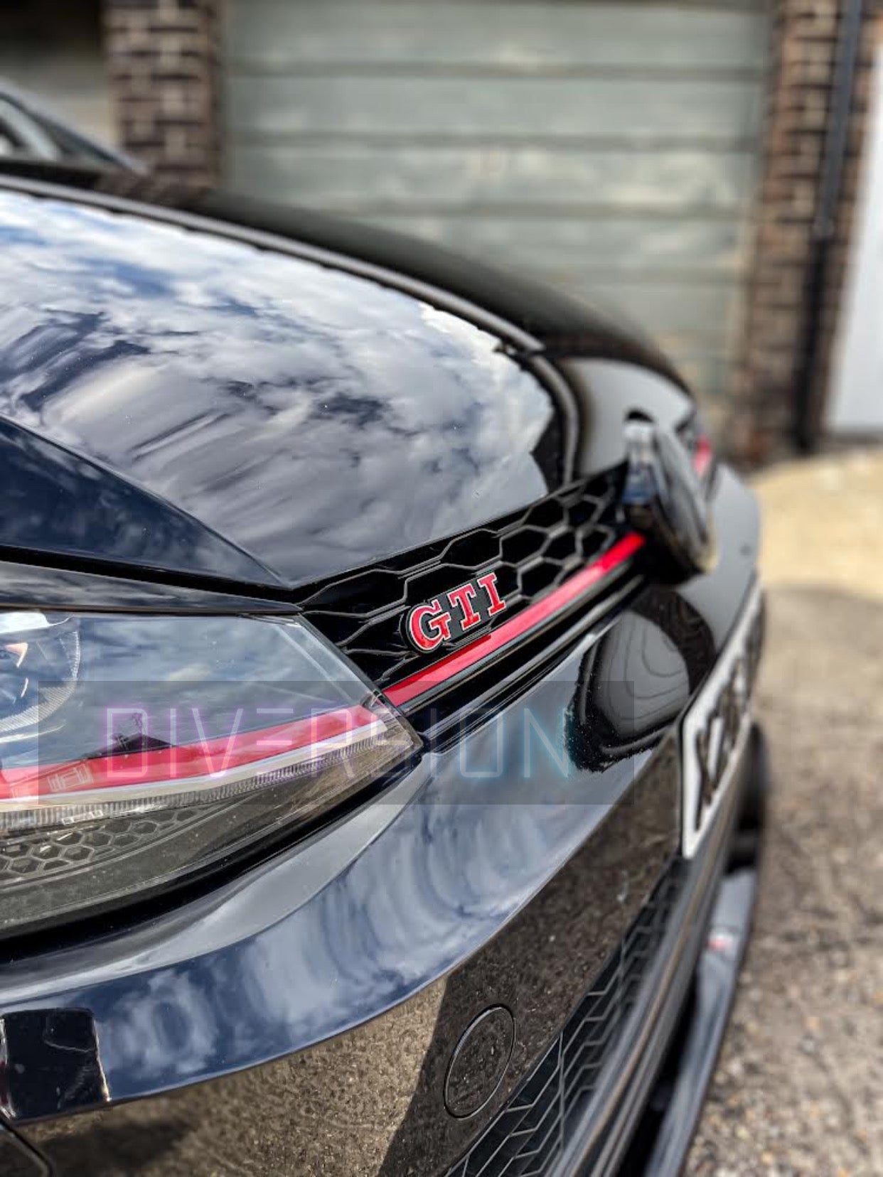 Volkswagen GTI Badges (Front Grille Replacement or Rear Boot Badge)