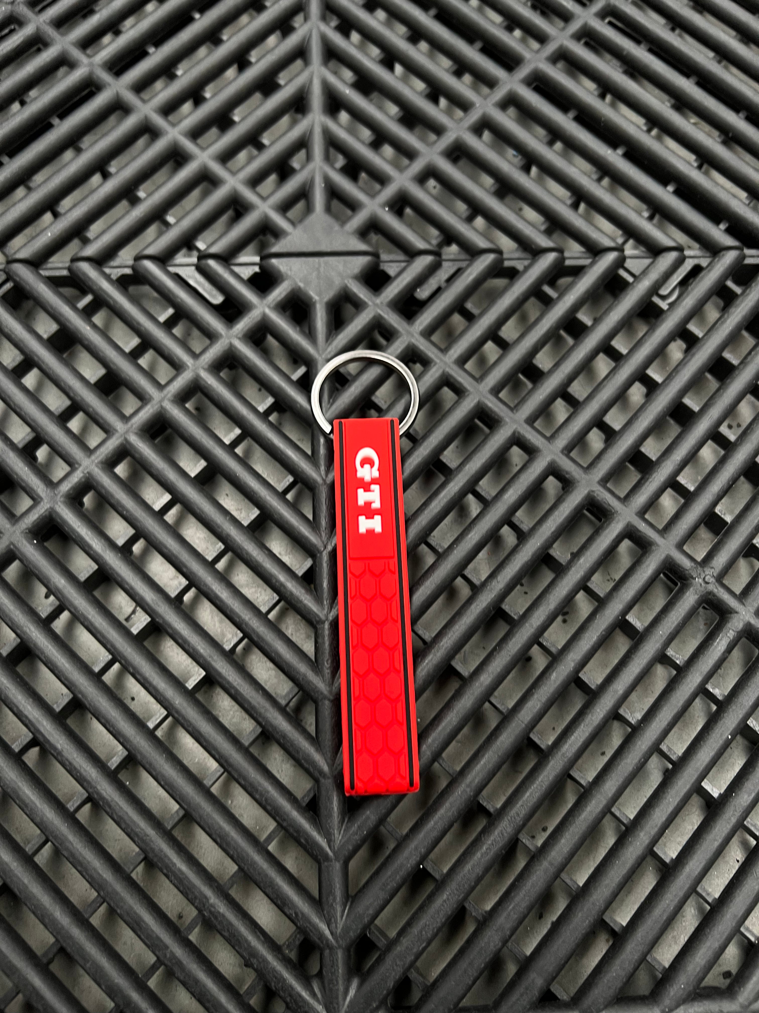 Volkswagen GTI Silicone Keyring (Multiple Colours)