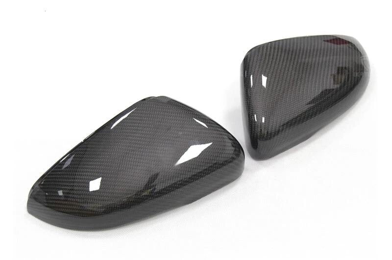 250 - Volkswagen Golf MK6 Carbon Fibre Replacement Mirror Covers (2009-2013) - Diversion Stores Car Parts And Modificaions
