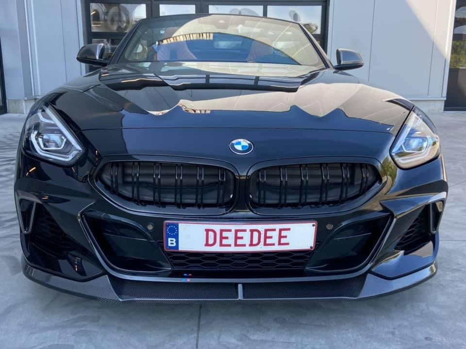 DAS - BMW Z4 G29 Twill Carbon Fibre Front Bumper Mounted Splitter