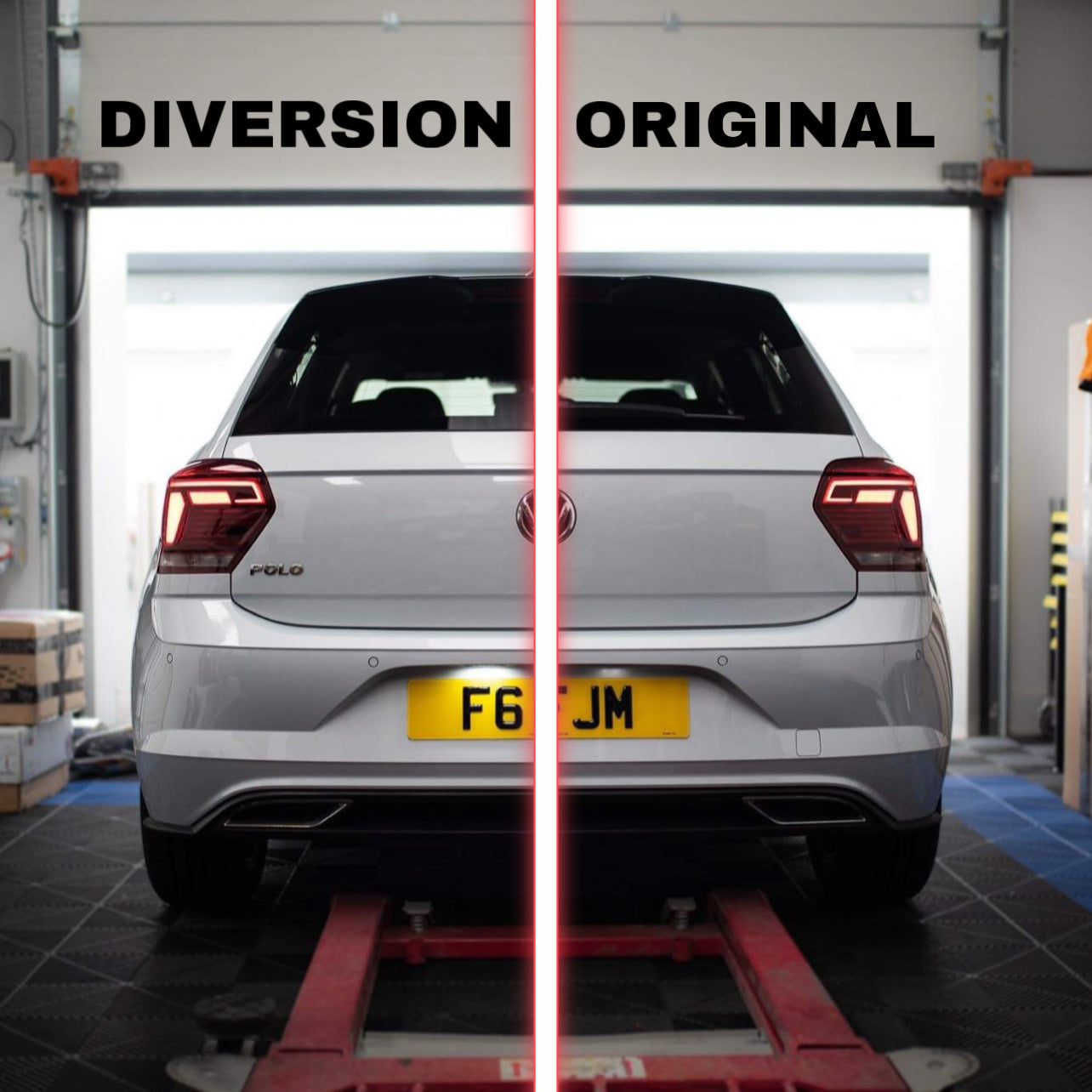 Volkswagen Polo AW MK6 LED Number Plate Units Pair (2018+ / Error Code Free)