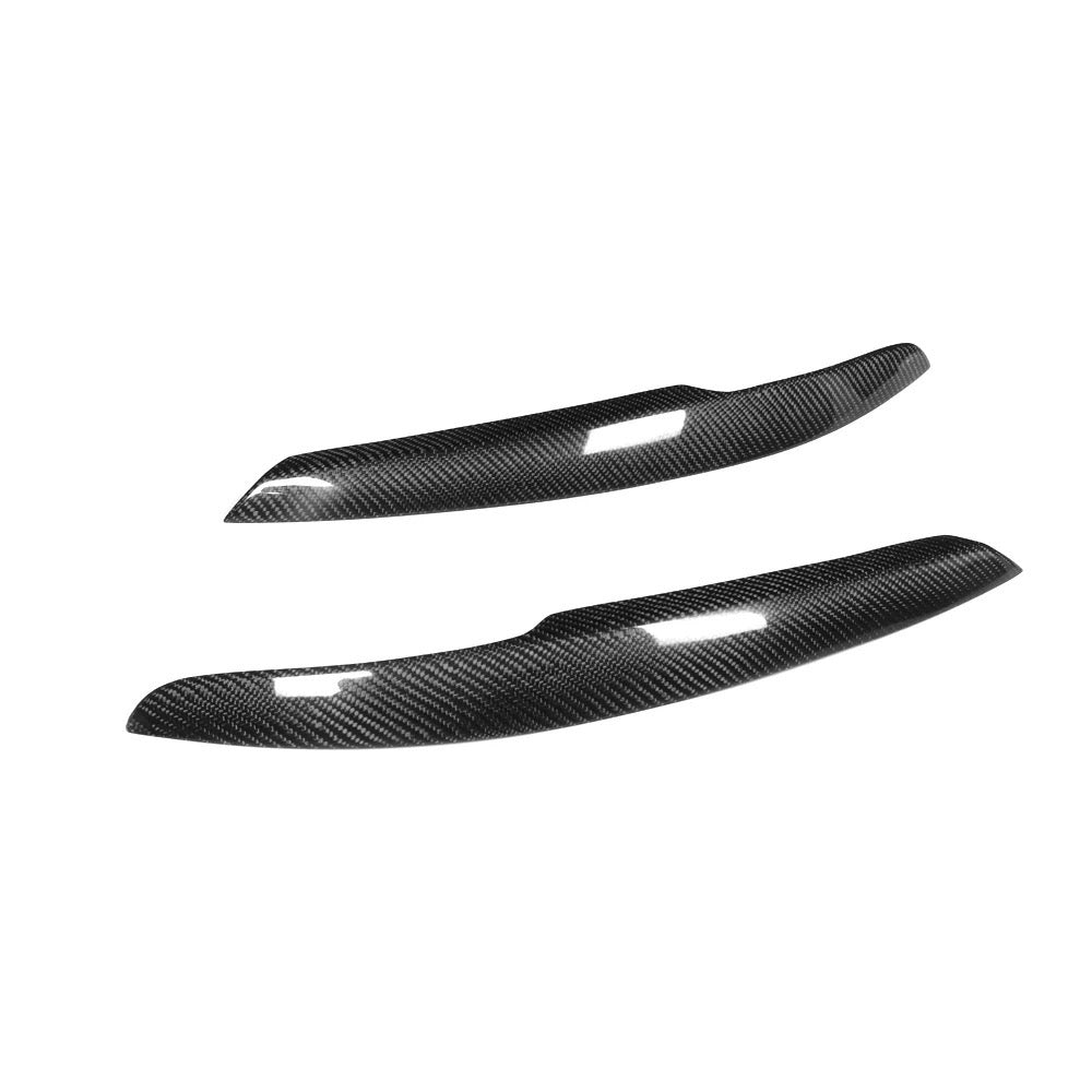 Volkswagen Polo MK5 Headlight Eyebrows Genuine Dry Carbon (2009-2017 Models)