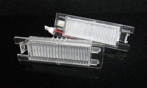 Vauxhall / Opel Corsa D LED Number Plate Lights (Error Code Free / 2006 - 2014)