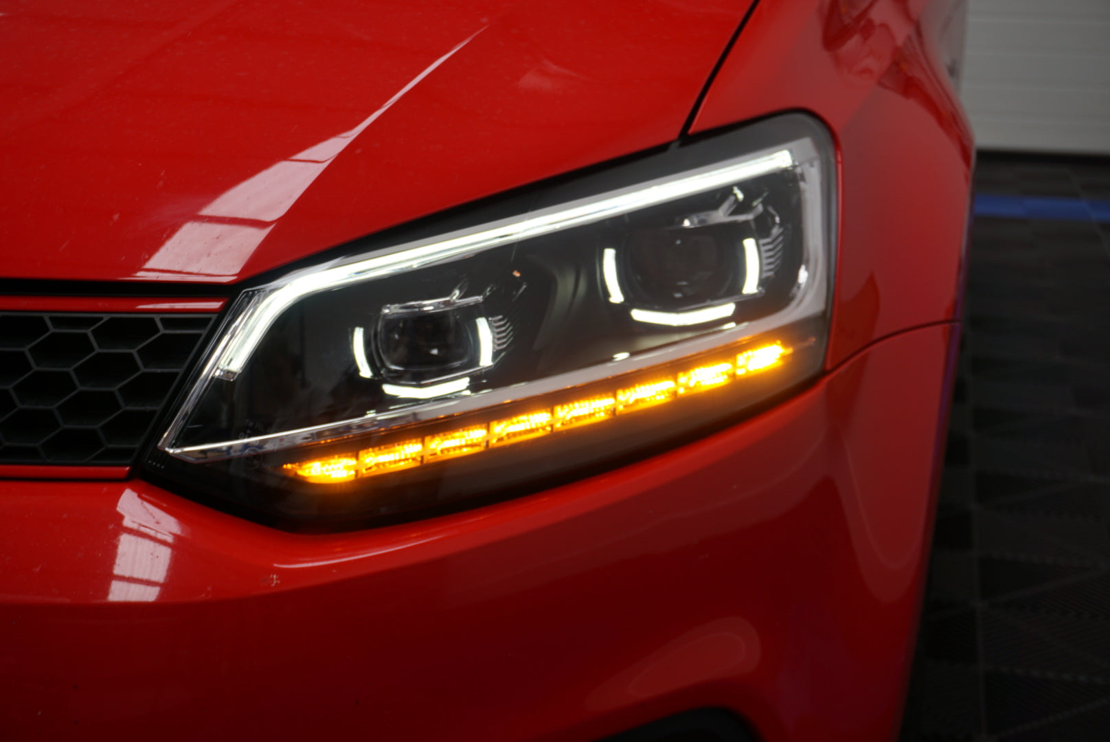 Volkswagen Polo MK5 6R/6C Passat Style LED Custom Headlight Units+ (2009-2017)