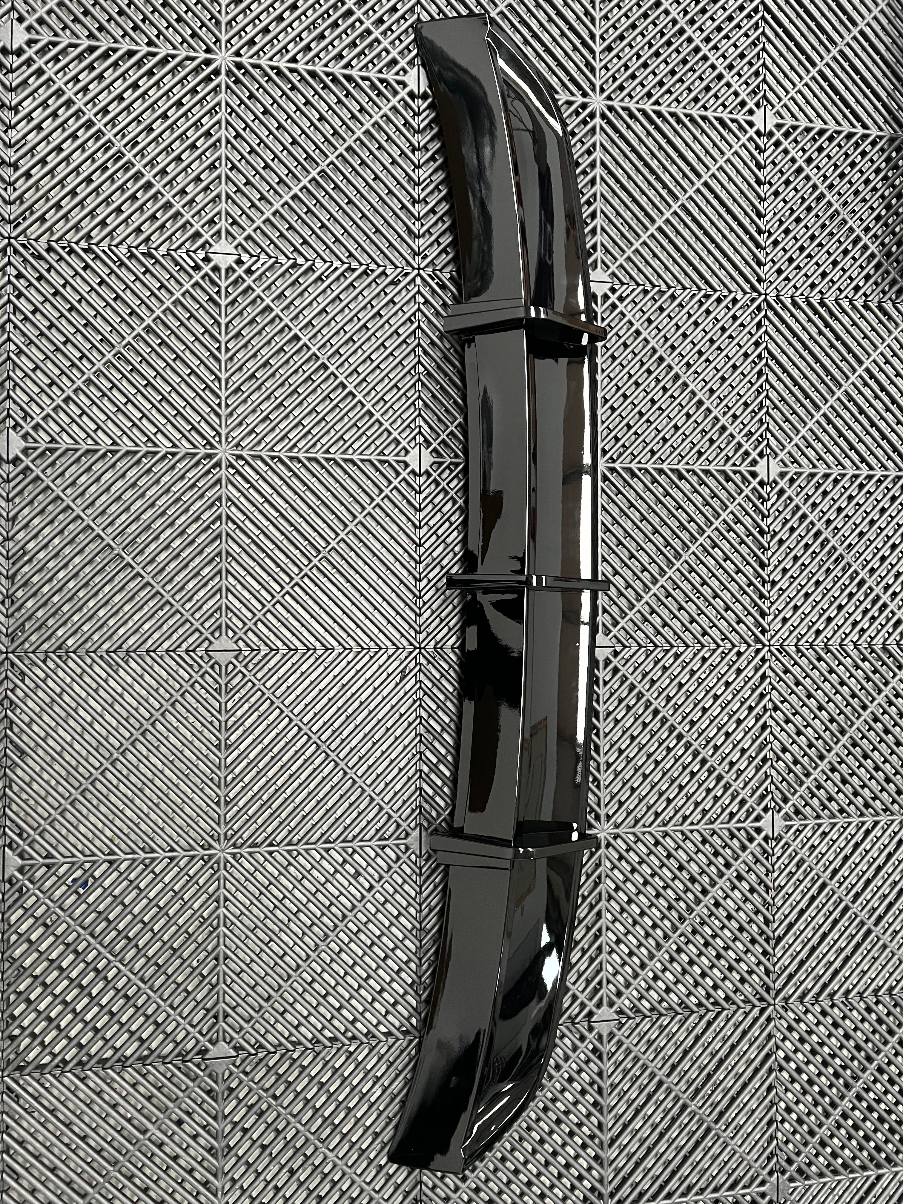 Volkswagen Polo MK5 6C Gloss Black Rear Bumper Extension & Diffuser (2014 - 2017 Models) | DAS Automotive