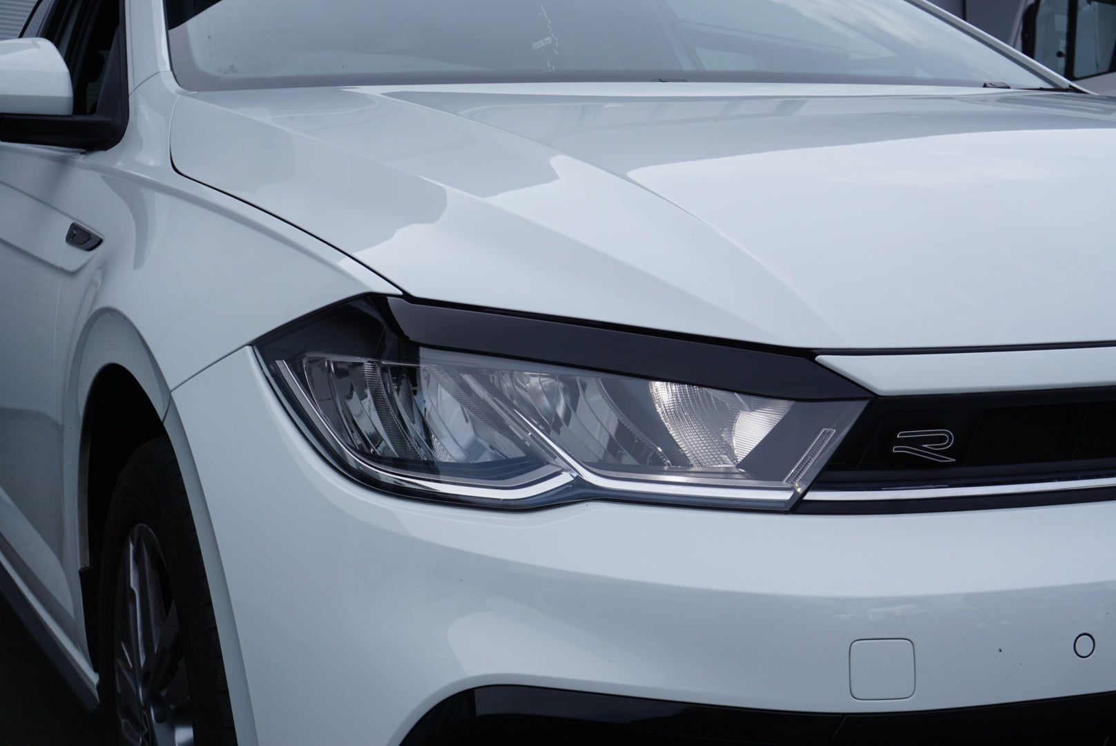 Volkswagen Polo AW MK6.5 Headlight Eyebrows (2021+ Facelift Models)