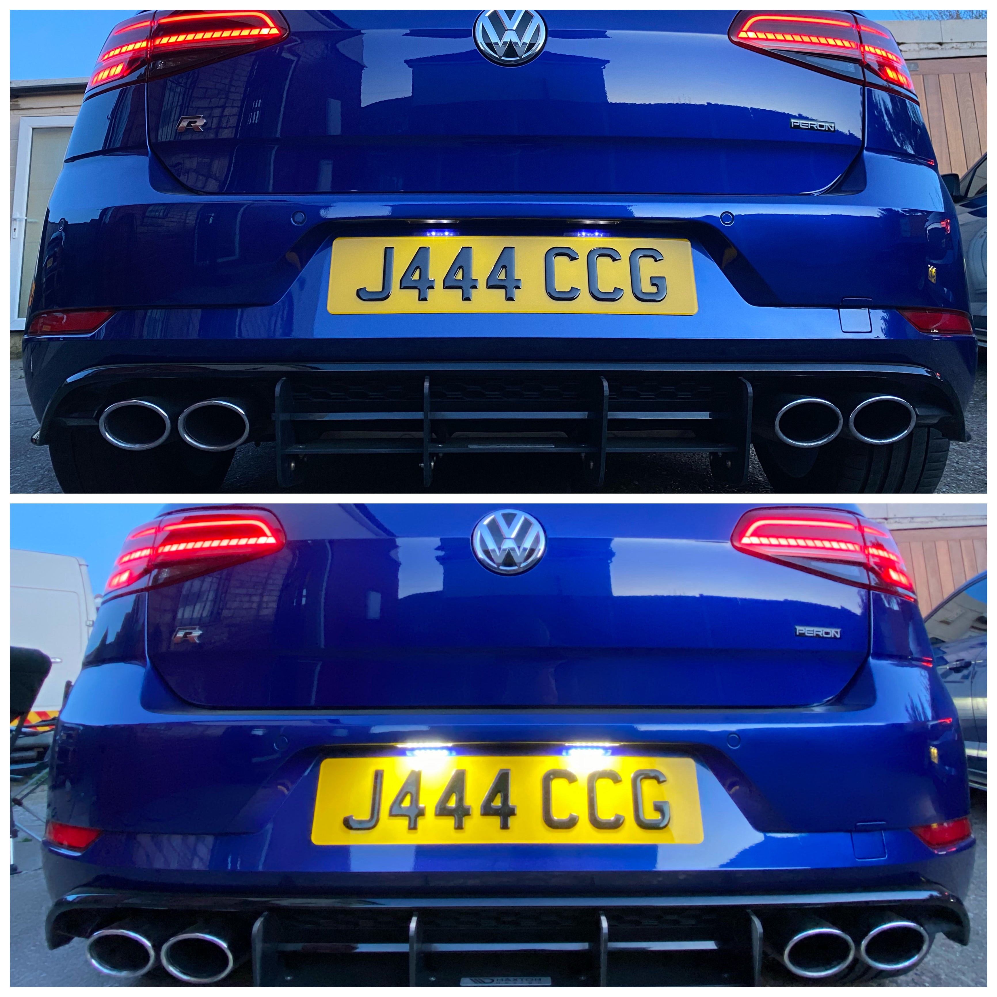Volkswagen Golf MK7 / MK7.5 LED Number Plate Units Pair (2013-2020 / Error Code Free)