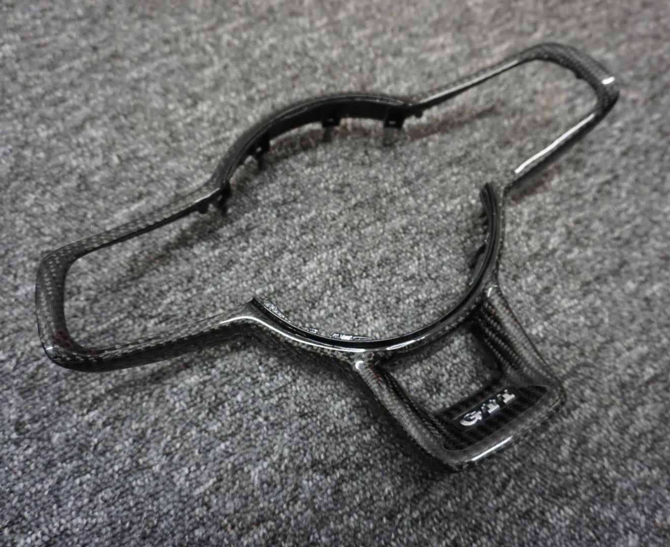 Volkswagen Golf / Polo Button Trim (GTI / R / GTD / GTE) Custom Carbon Surround