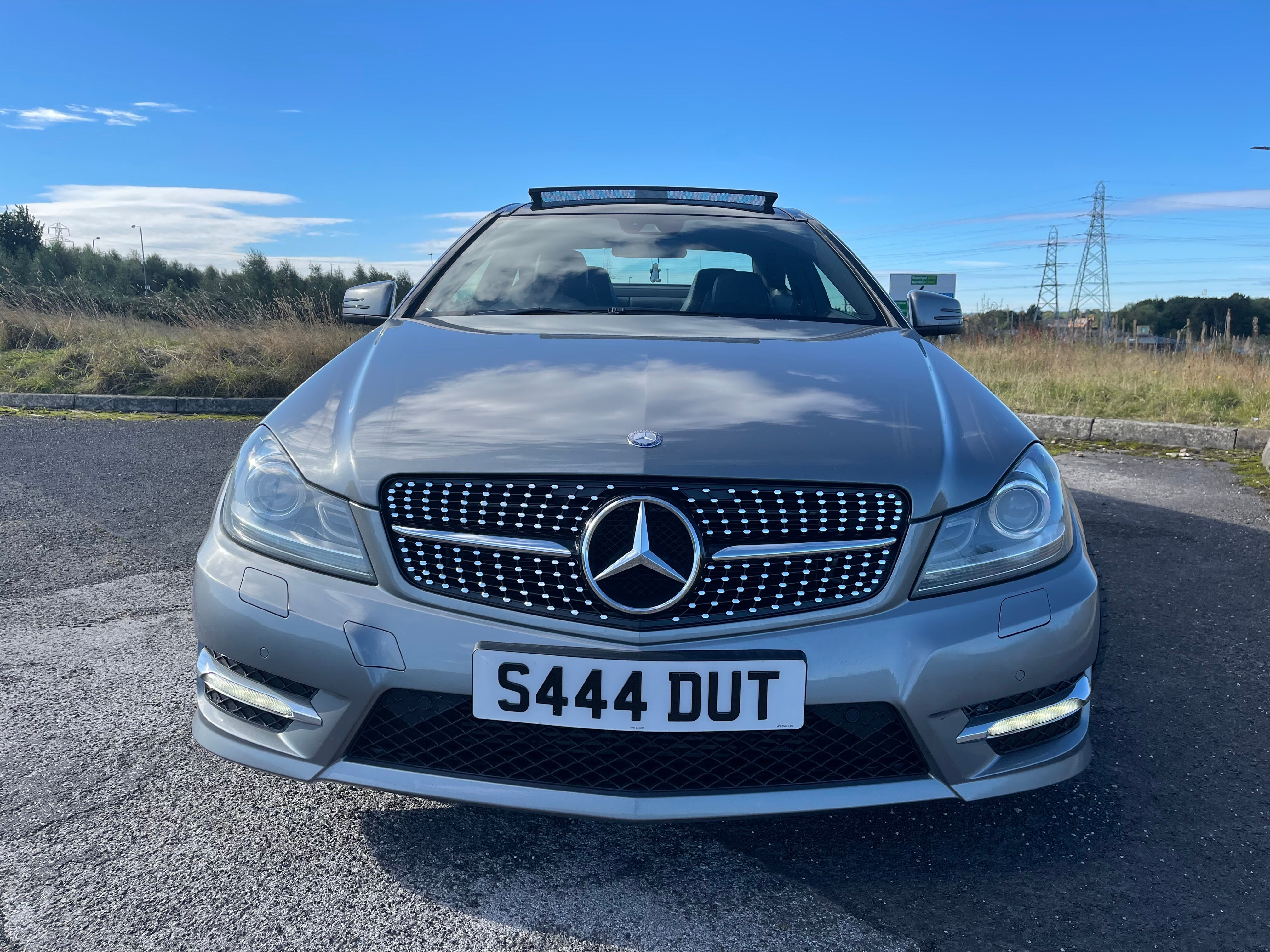 Mercedes C Class W204 Custom Front Grille Replacement (2008 - 2014)