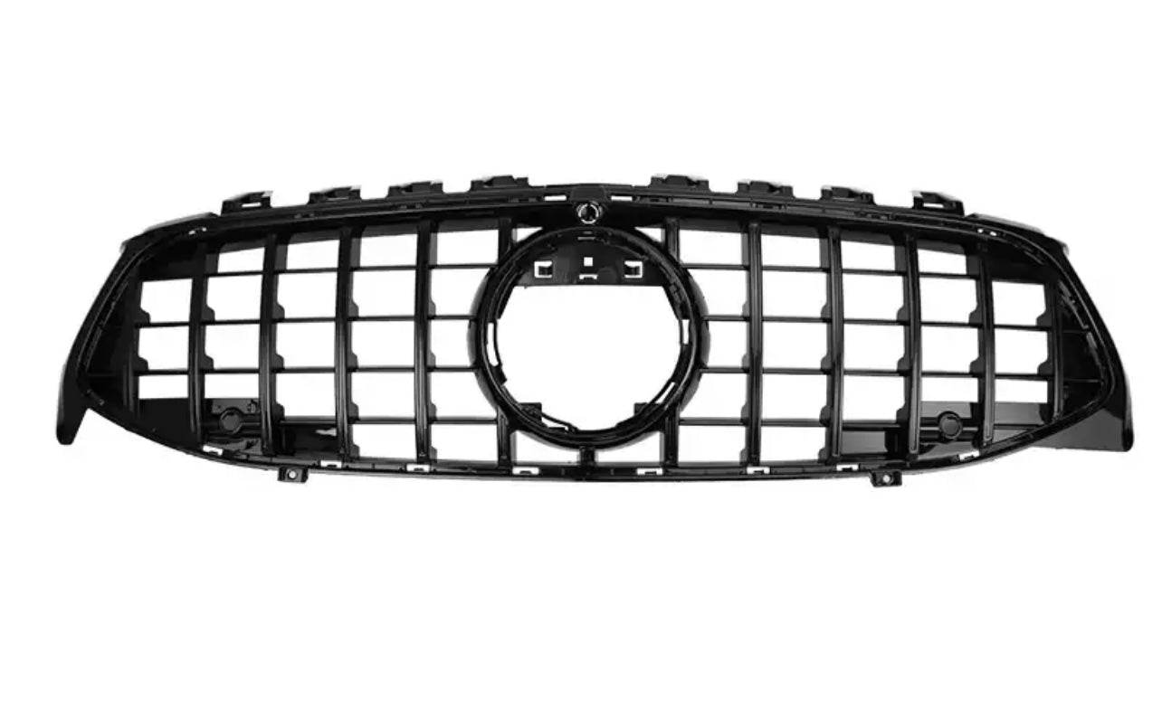DAS Automotive - Mercedes Benz CLA Class Replacement Front GT Grille Gloss Black (2018+ Models C118)