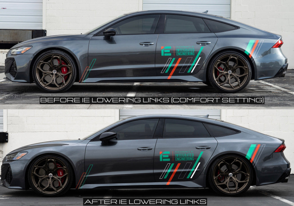 IE Lowering Link Kit For Audi C8 RS6, RS7, S6, S7, A6, A7, & E-Tron