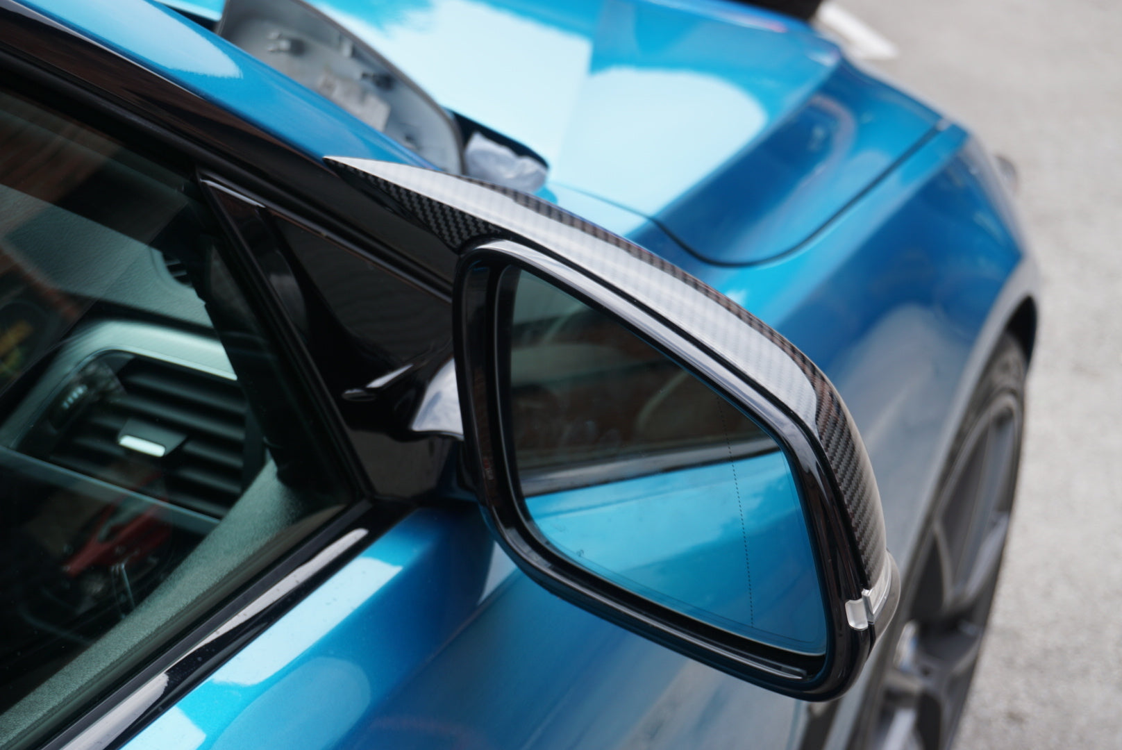 BMW 4 Series Carbon Fibre Replacement Mirror Covers (2014 - 2020)