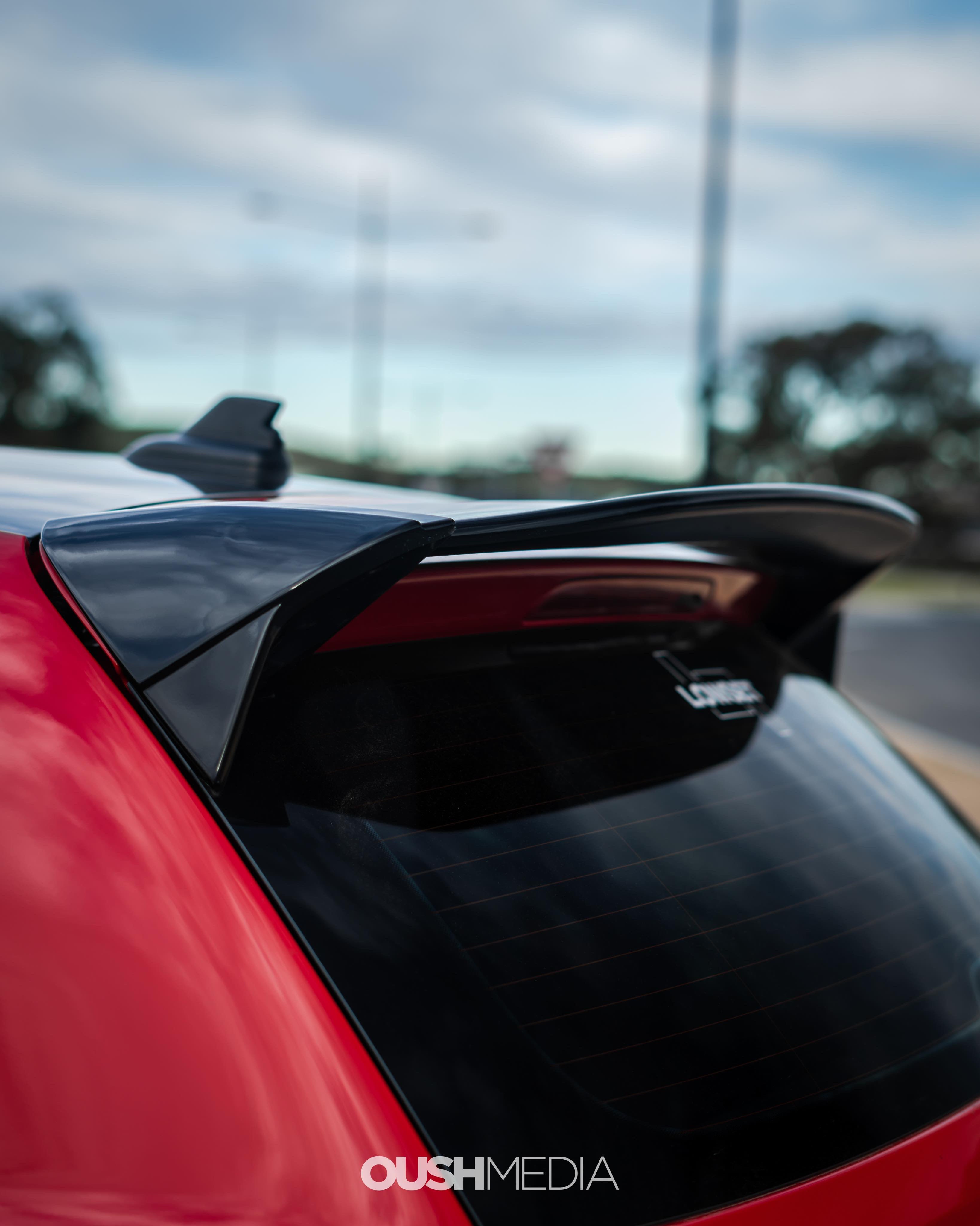 Volkswagen Polo MK5 6R / 6C Lifted Roof Spoiler - Gloss Black (2009 - 2017 Models)