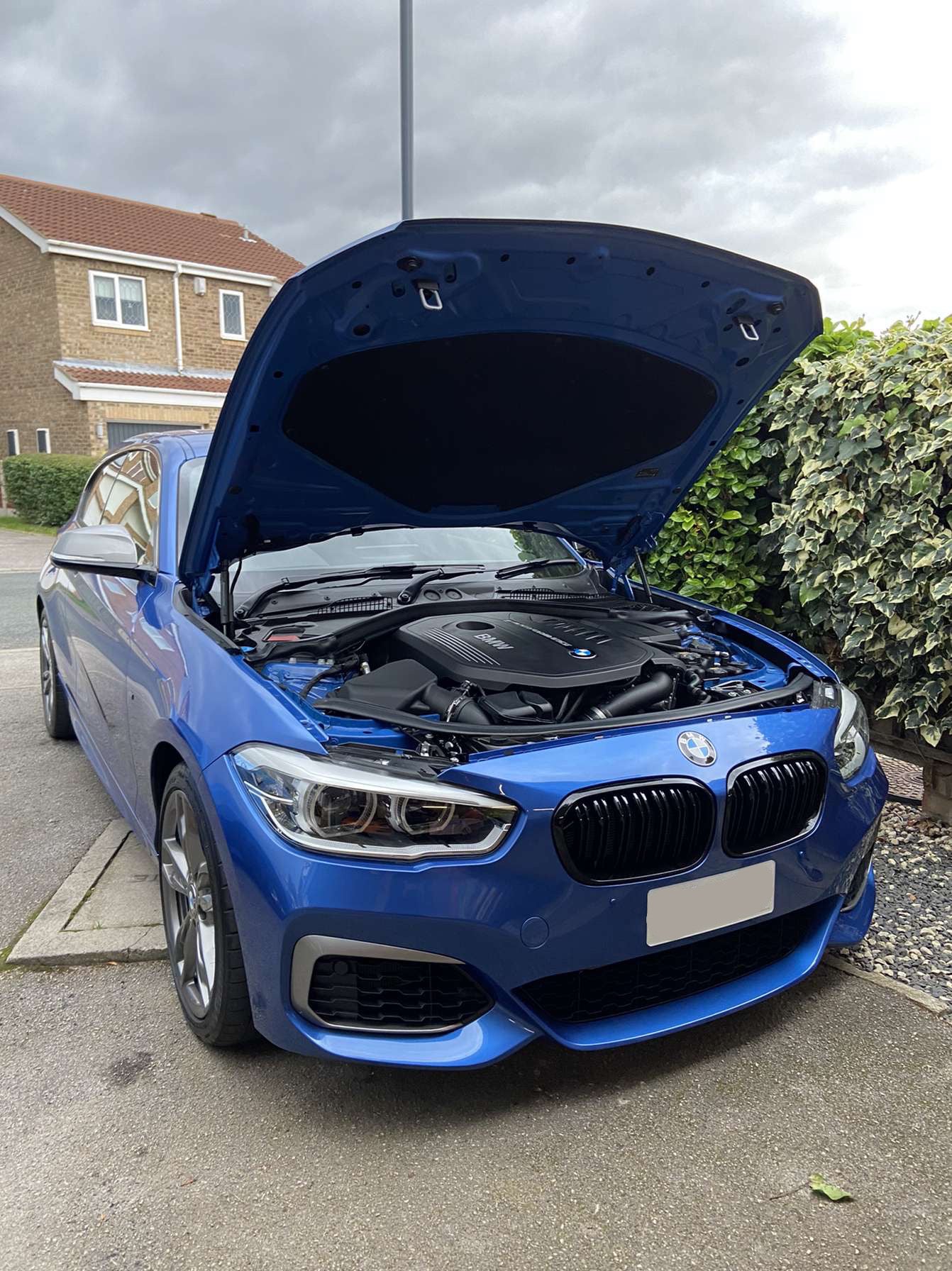 BMW 1 Series F21 Double Slat Gloss Black Kidney Grilles Pair (2015 - 2021)