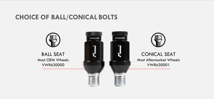Racingline Wheel Stud & Nut Kit Volkswagen Golf MK7/7.5 Audi S3 – M14x1.50 - Diversion Stores Car Parts And Modificaions