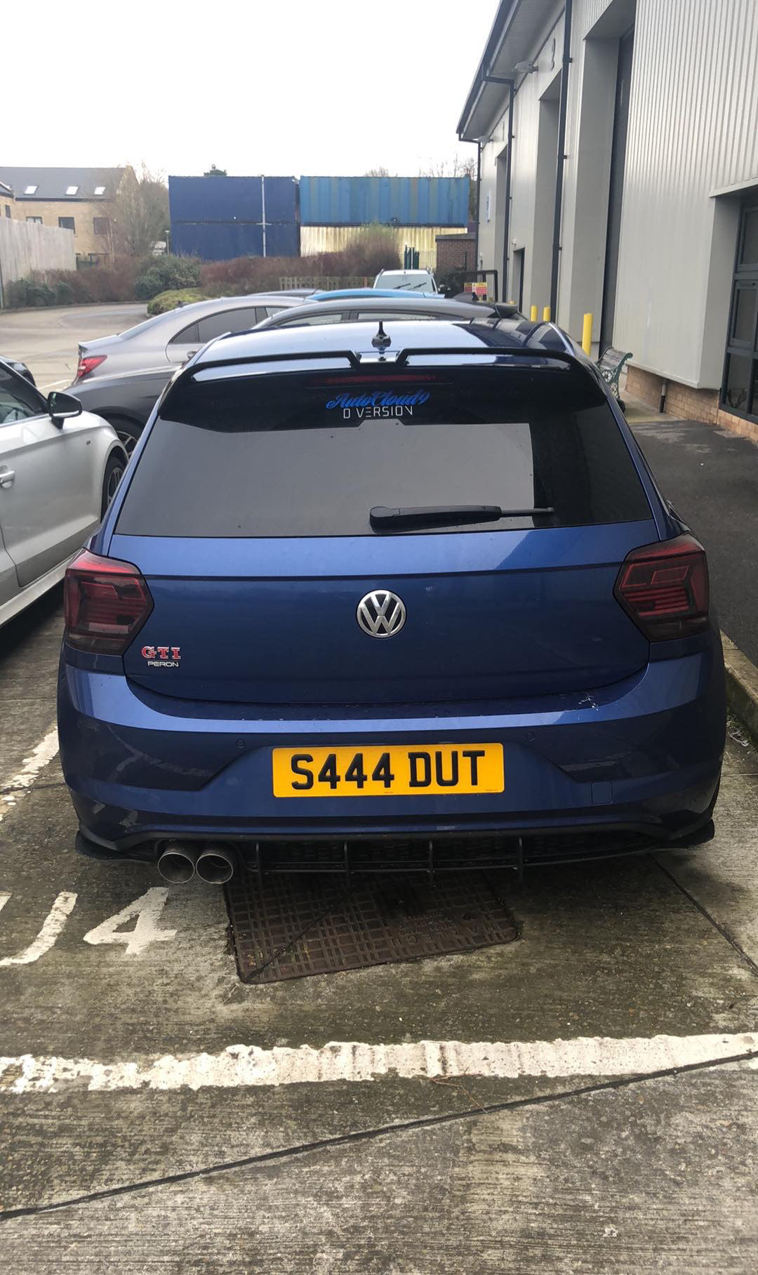 Volkswagen Polo AW GTI Rear Diffuser (2018+ Model)