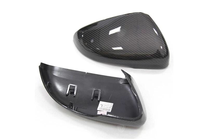 250 - Volkswagen Golf MK6 Carbon Fibre Replacement Mirror Covers (2009-2013) - Diversion Stores Car Parts And Modificaions