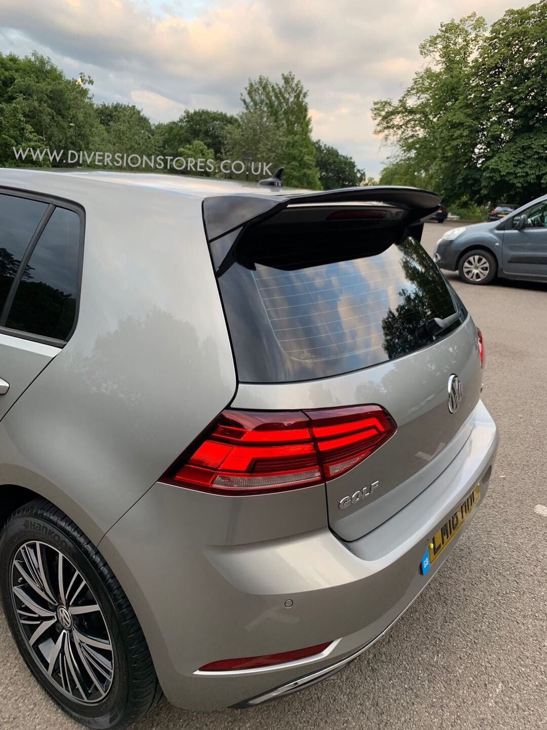 036 - Volkswagen Golf MK7/7.5 Raised Roof Spoiler Base Model (2013-2019) - Diversion Stores Car Parts And Modificaions