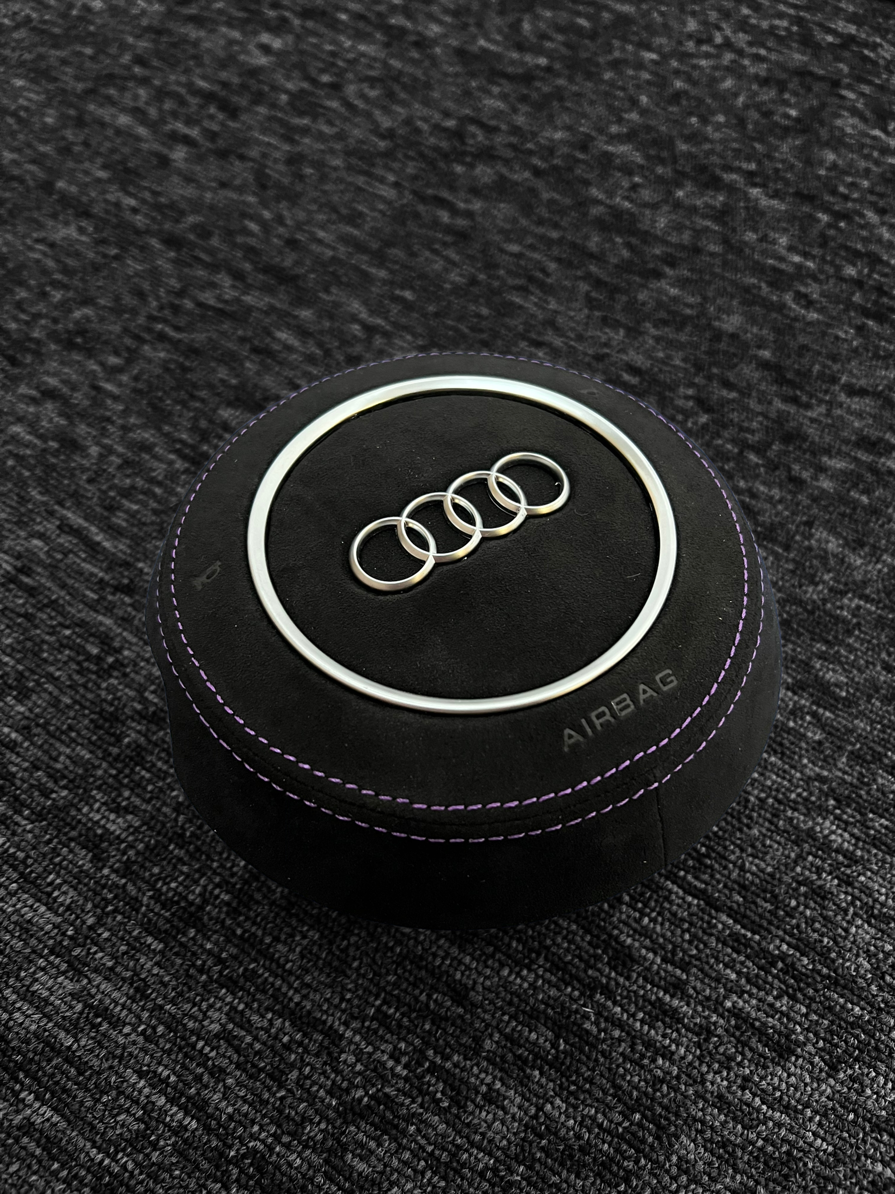 Audi A1 / S1 8X Custom Alcantara Airbag Cover (2010 - 2018)
