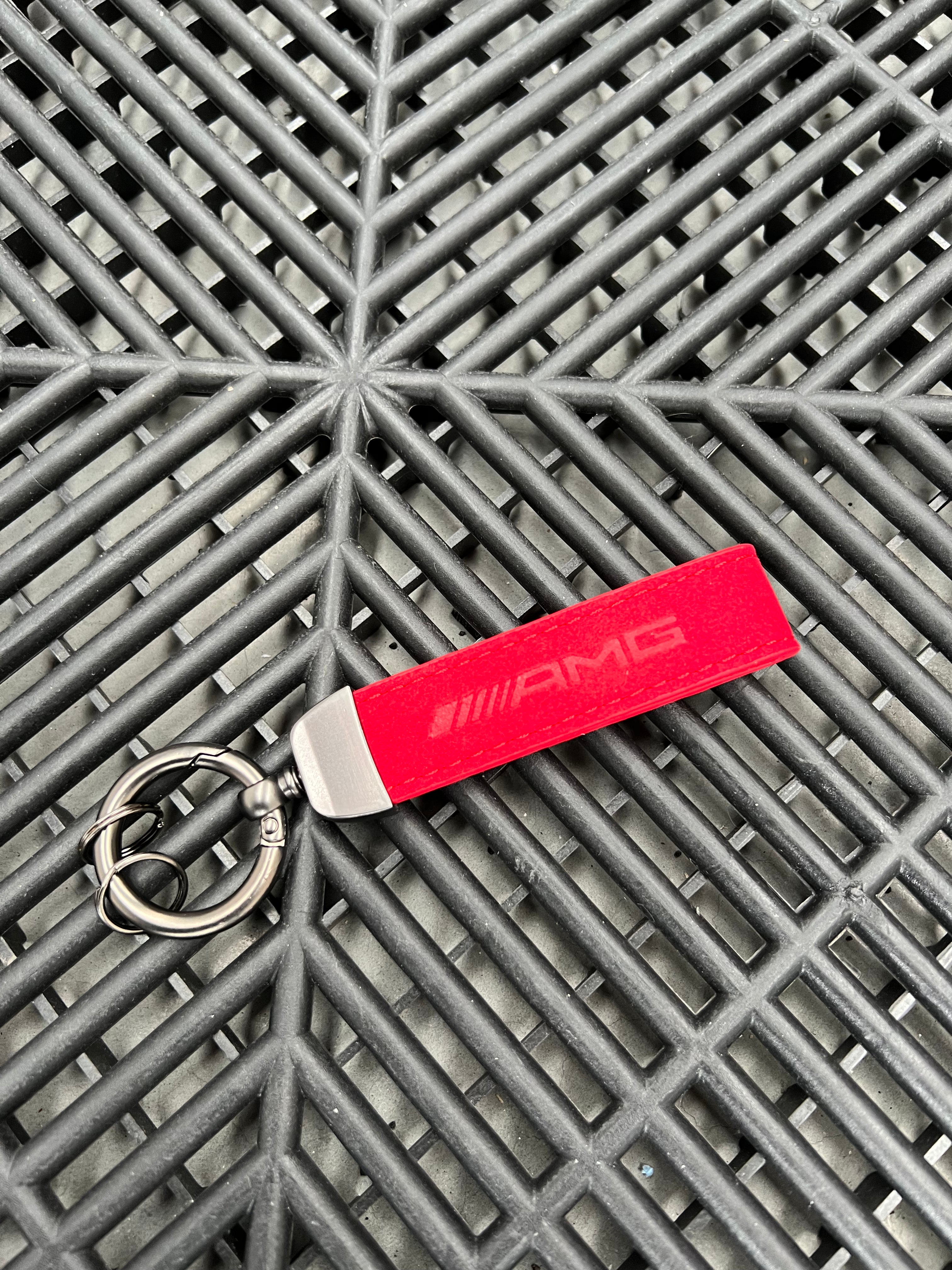 Mercedes AMG Alcantara Keyring (Multiple Colours)