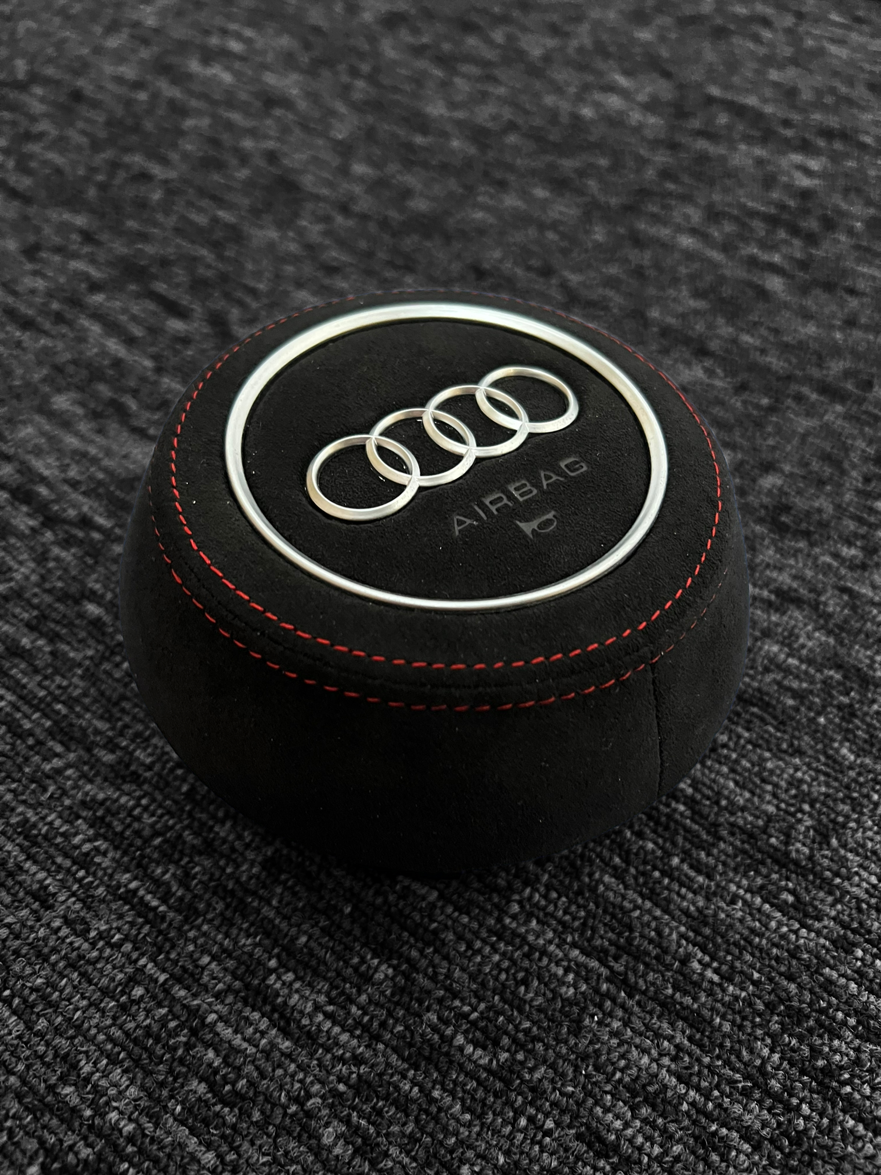 Audi A3 / S3 / RS3 8V Custom Alcantara Airbag Cover (2012 - 2020)