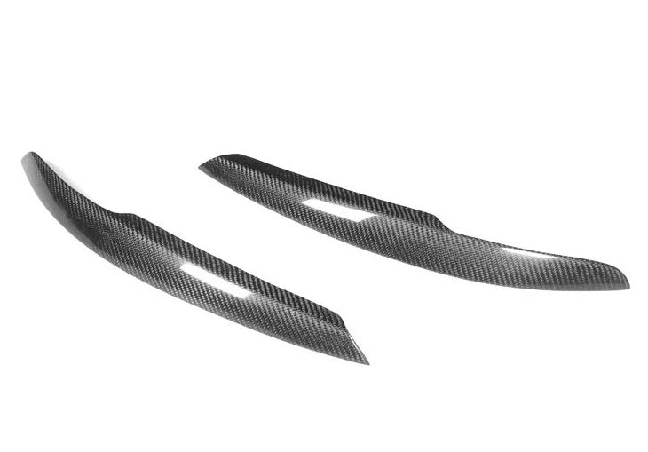 Volkswagen Polo MK5 Headlight Eyebrows Genuine Dry Carbon (2009-2017 Models)