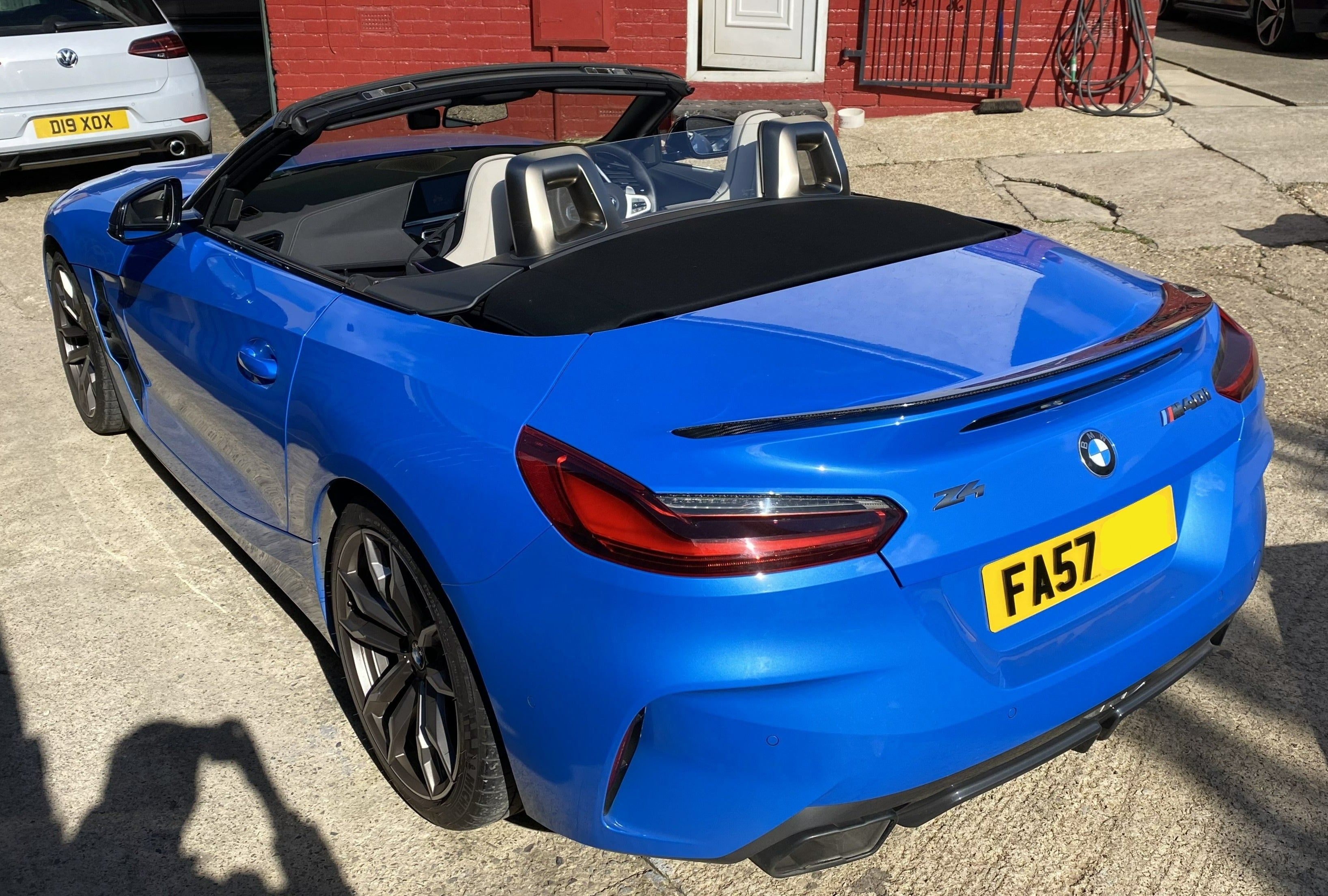 BMW Z4 G29 UR-Windschott Clear Glass Wind Breaker / Deflector