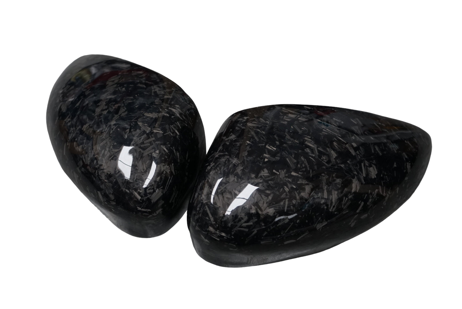 Ford Fiesta MK7/7.5 Forged Carbon Fibre Wing Mirror Replacement Covers (Carbon Replacement)