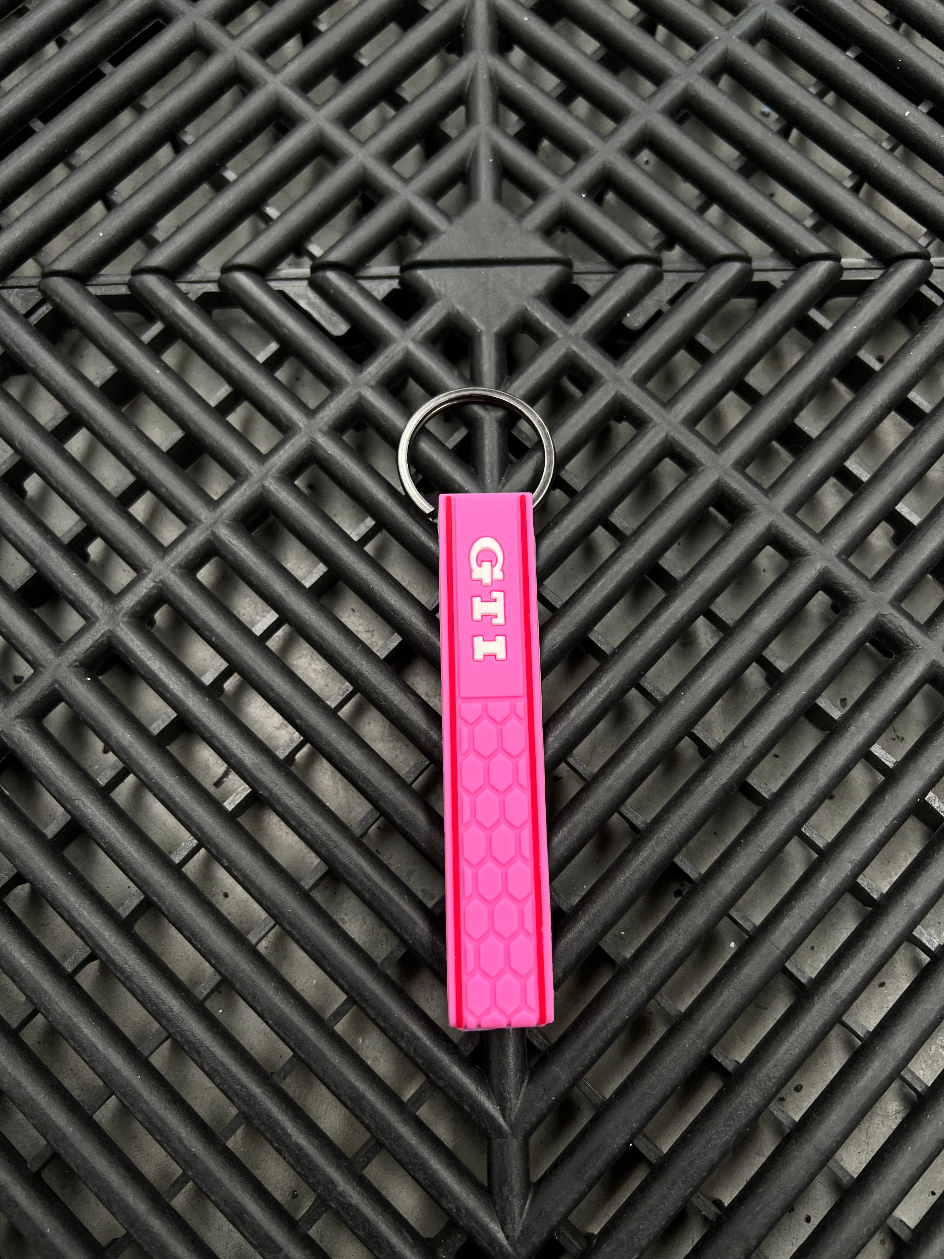 Volkswagen GTI Silicone Keyring (Multiple Colours)