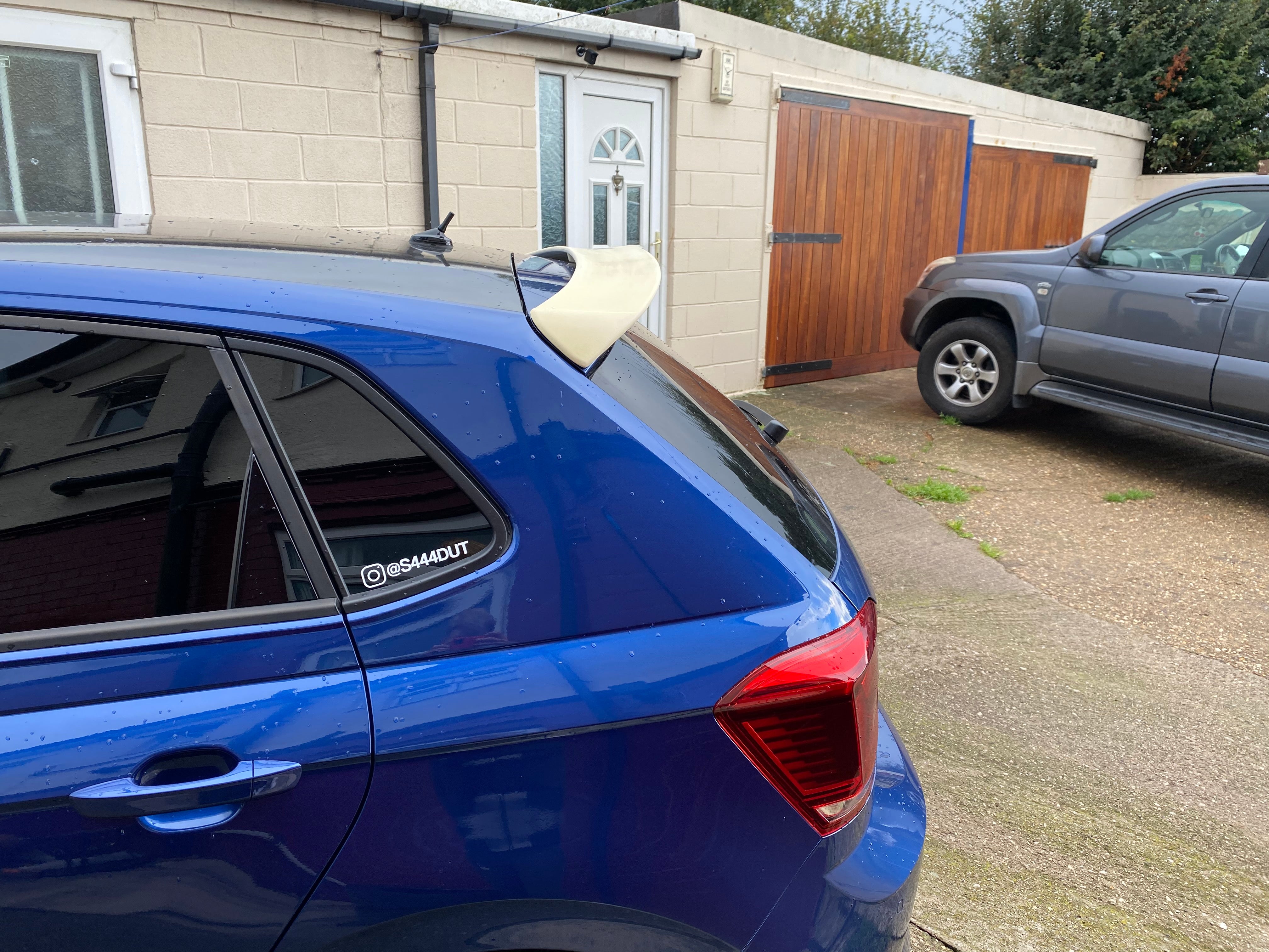 Volkswagen Polo MK6 Rear Boot Spoiler