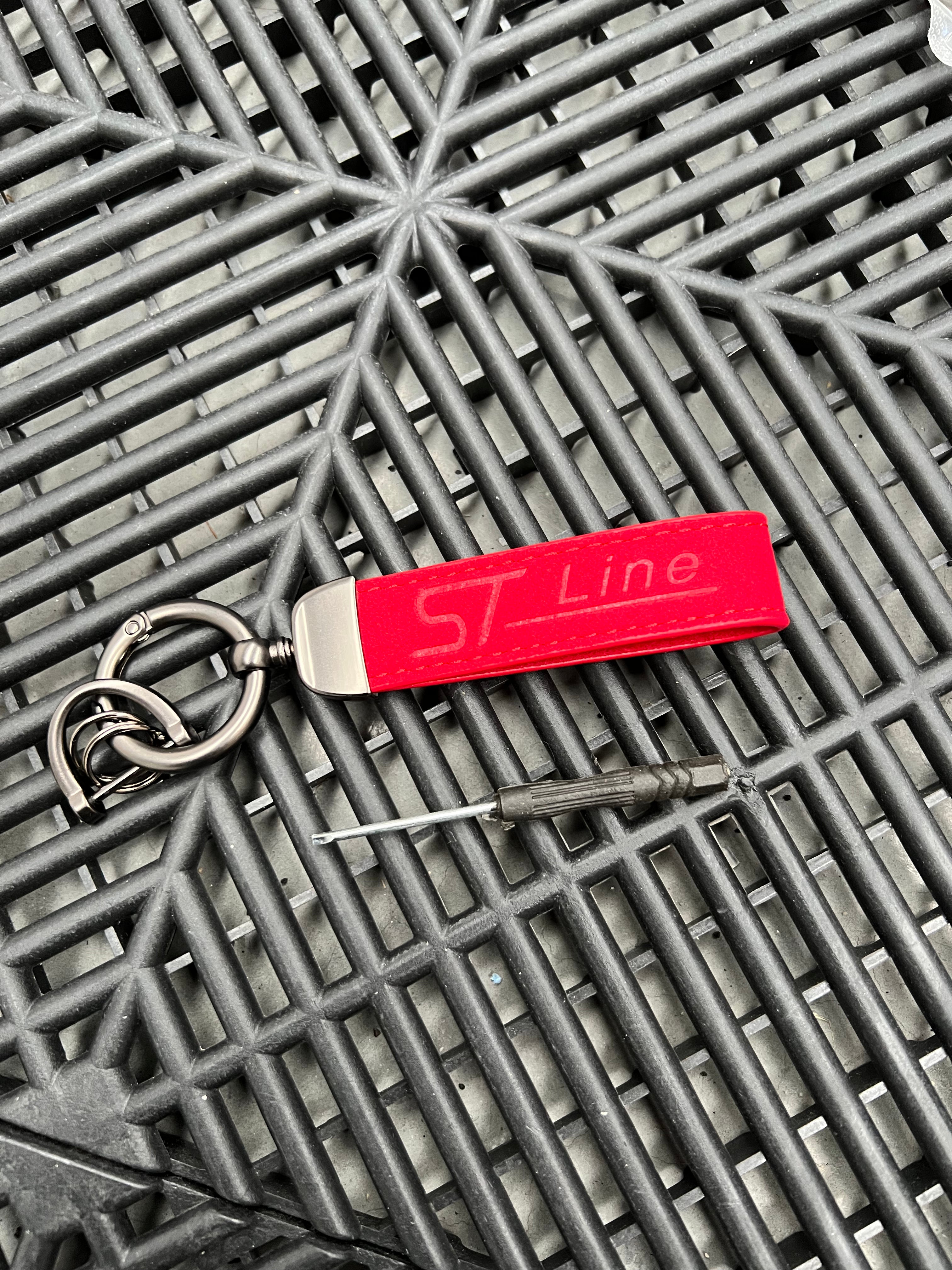 Ford ST-Line Alcantara Keyring (Multiple Colours)