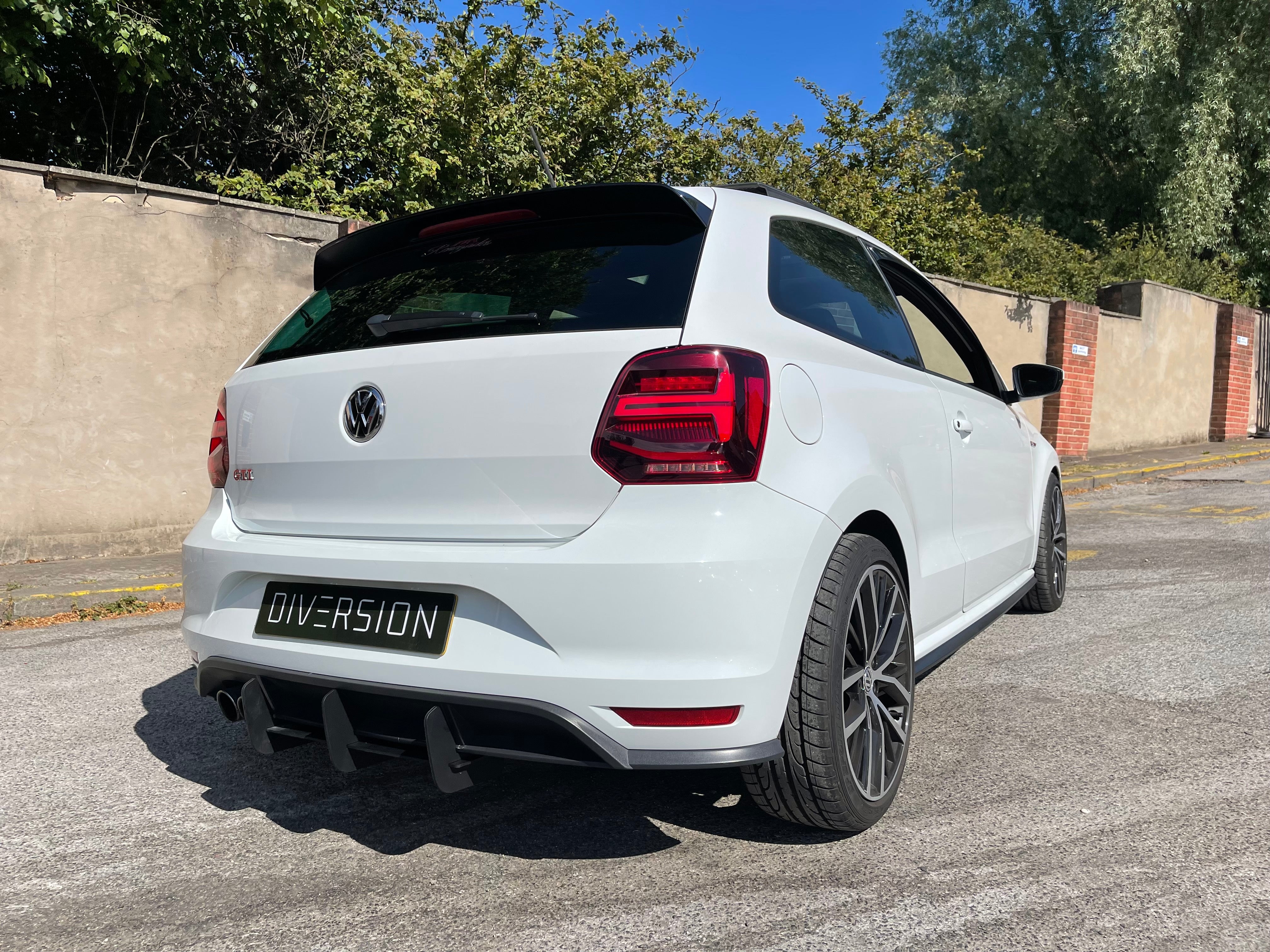 DIVERSION Volkswagen Polo 6C GTI Rear Diffuser MK5 (2014 - 2017)