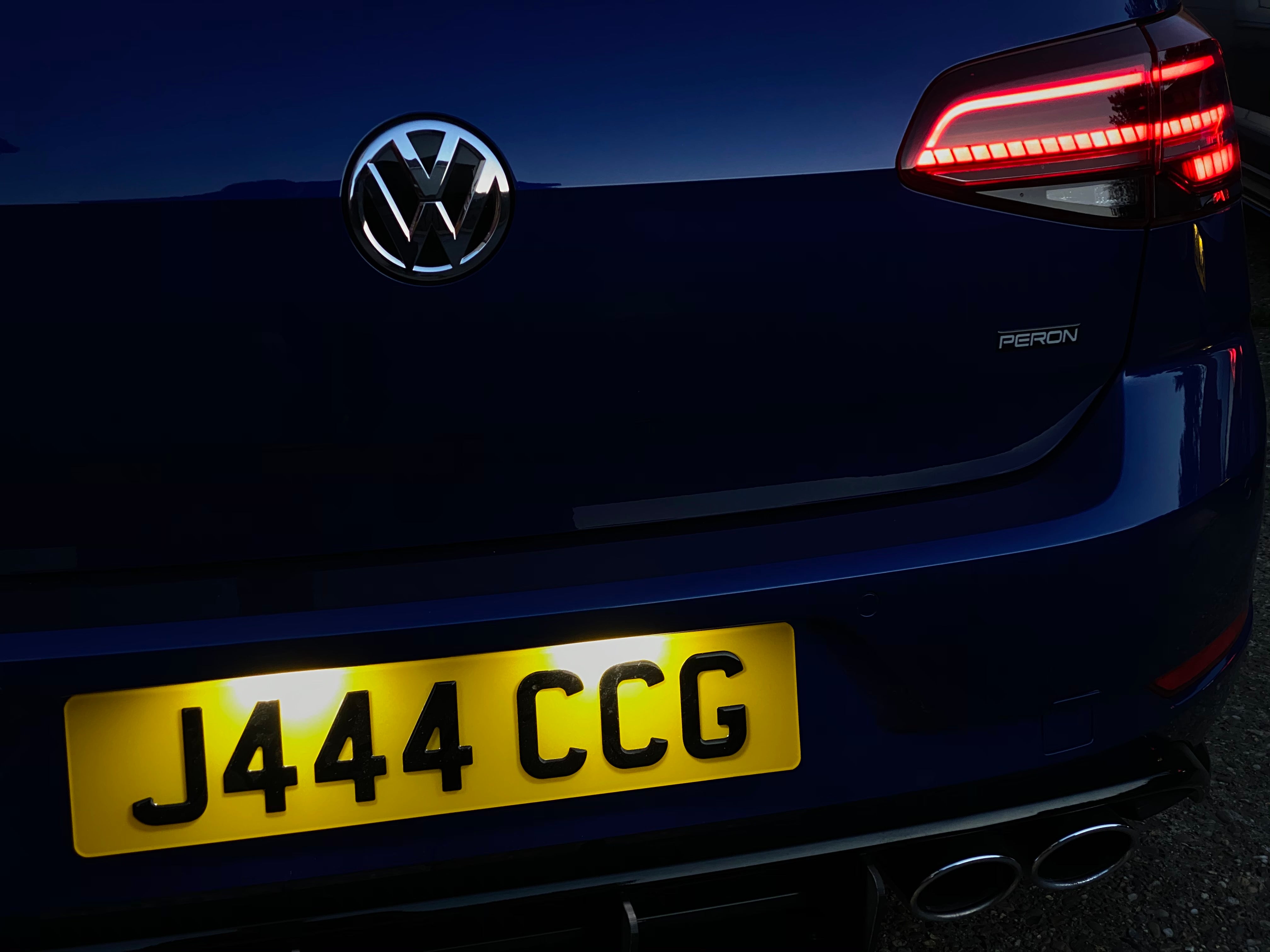 Volkswagen Golf MK7 / MK7.5 LED Number Plate Units Pair (2013-2020 / Error Code Free)
