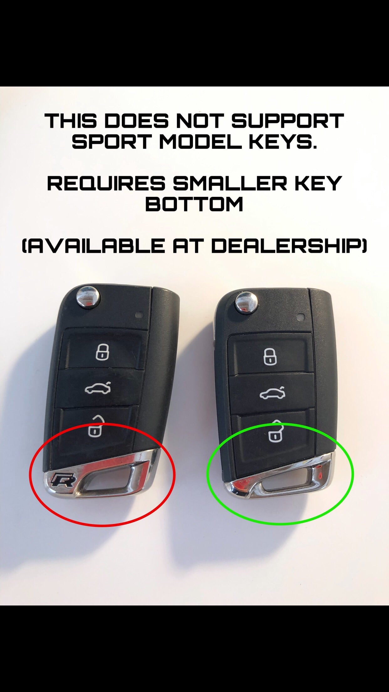 Genuine Black Carbon Fibre Key Cover For Volkswagen/Skoda/SEAT - Diversion Stores Car Parts And Modificaions