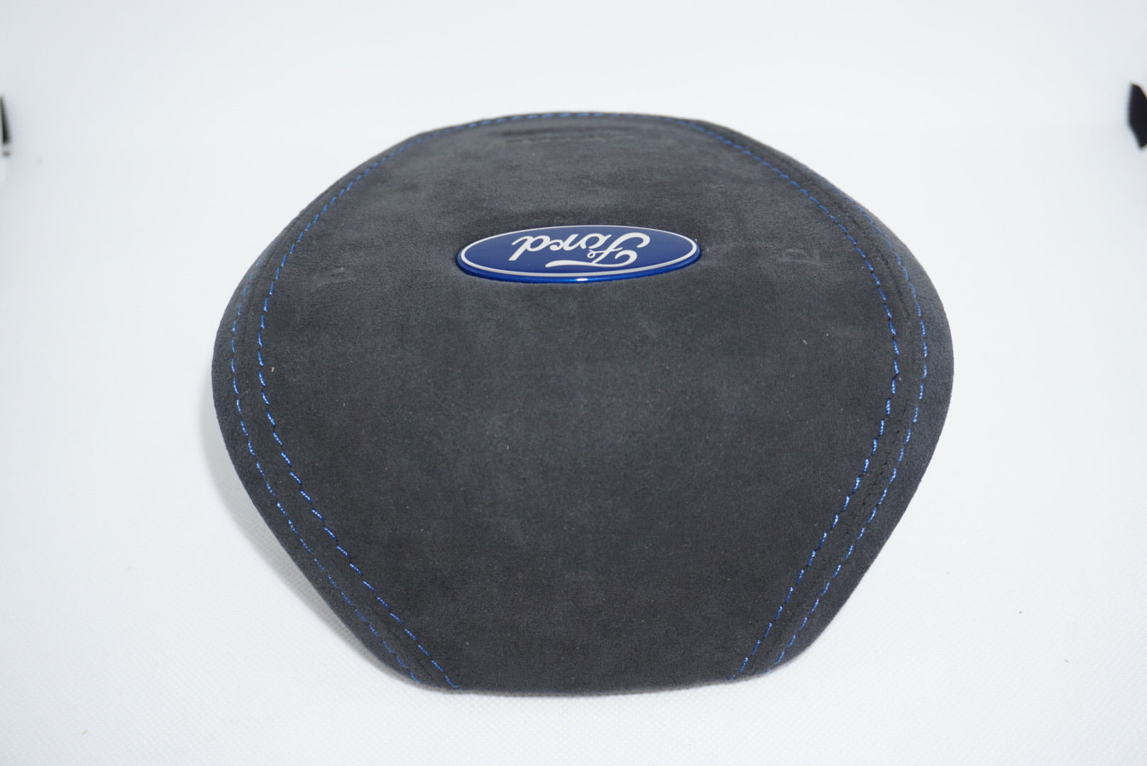 Ford Fiesta MK7 / MK7.5 Premium Alcantara Stitched Steering Wheel Airbag Cover (DIVERSION)