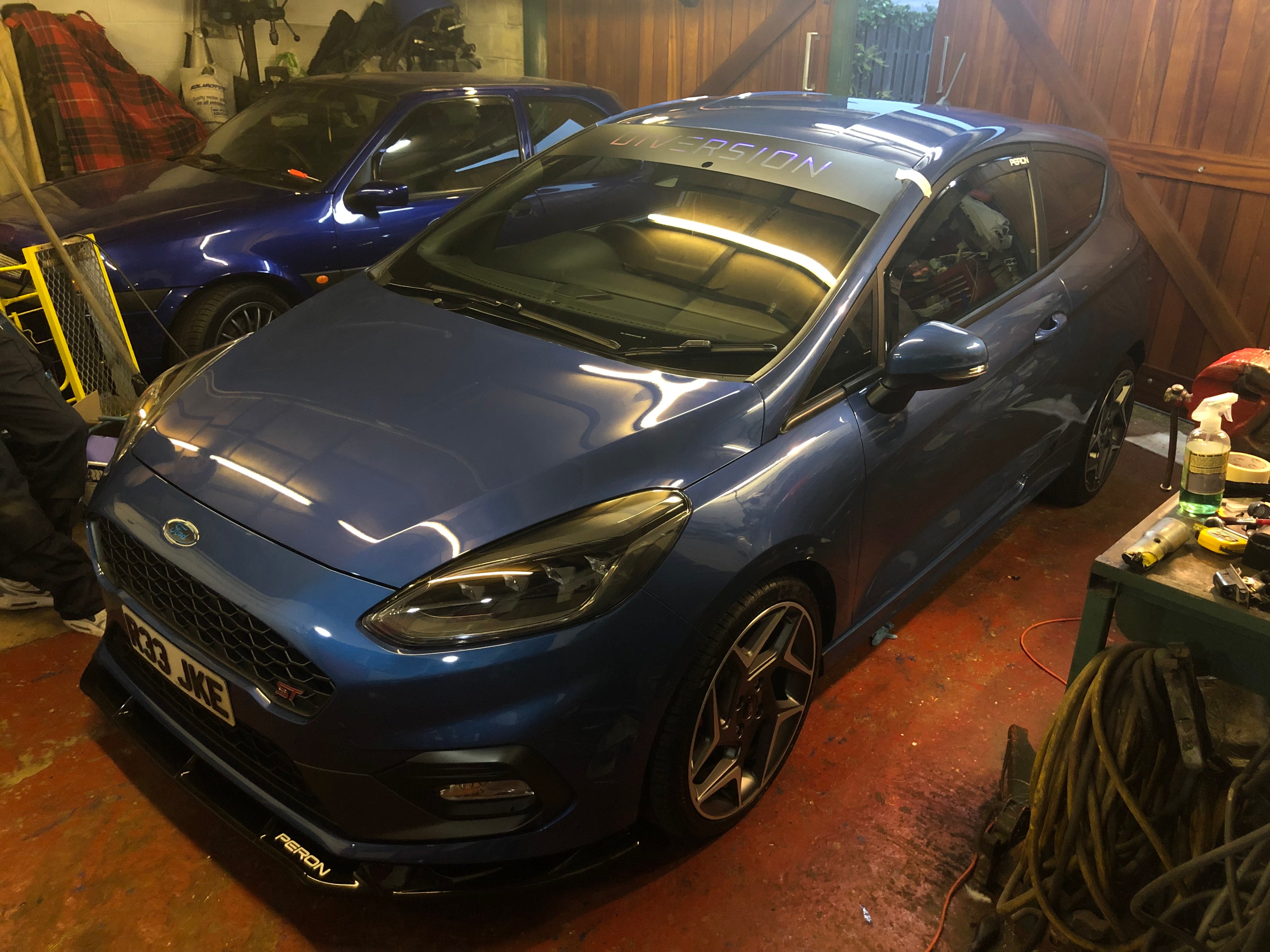 DIVERSION Sun Strip / Window Banner (OIL SLICK/MULTICOLOURED) - Diversion Stores Car Parts And Modificaions