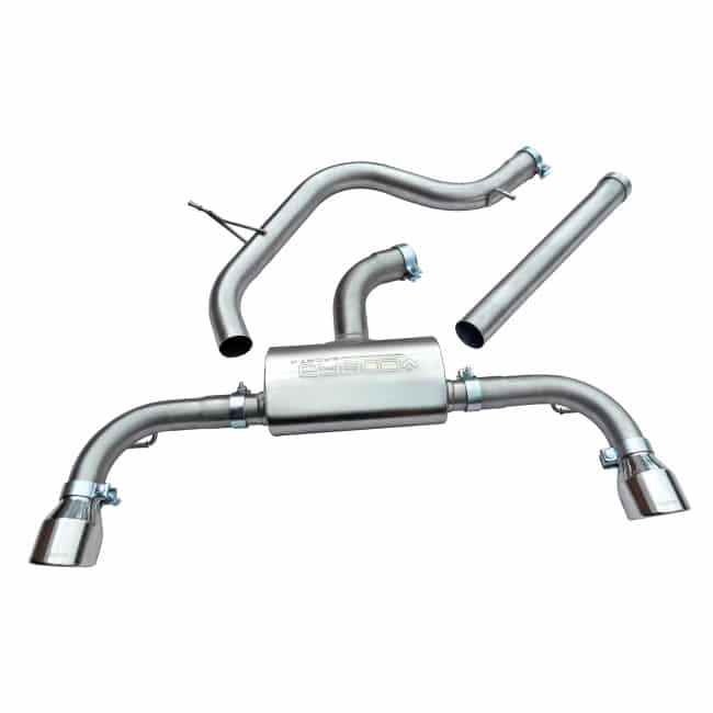 Cobra Sport Cat Back Exhaust (Non-Resonated) VW Mk7 GTI (inc. Performance Pack & Clubsport) – VS51 - Diversion Stores Car Parts And Modificaions