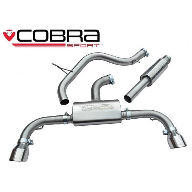 Cobra Sport VW Golf GTI (Mk7.5) 2.0 TSI (5G) (2017>) Sports Cat/De-Cat Front Downpipe Performance Exhaust – VW113