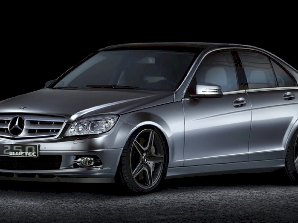 Maxton Design Front Splitter for Mercedes C-Class W204 (Pre-Face 2007-2010)