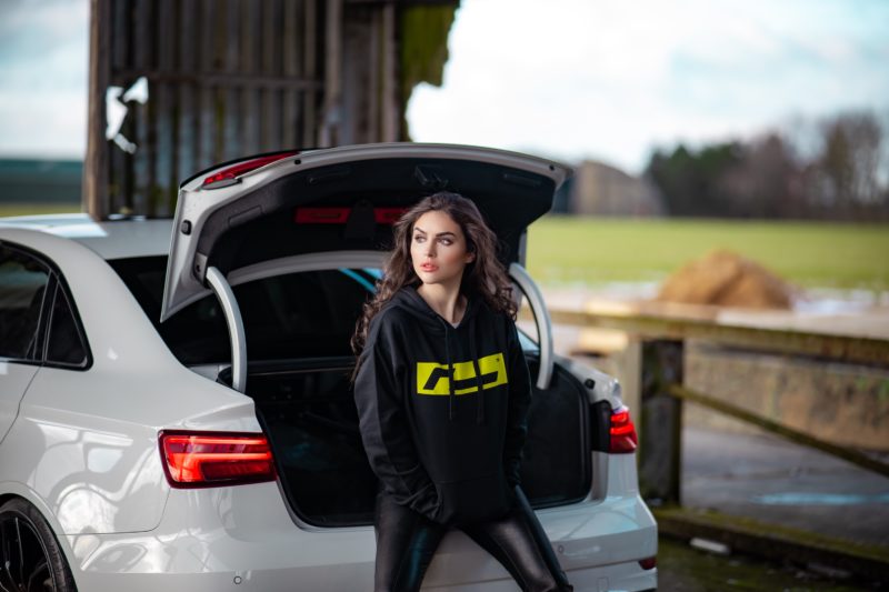 Racingline Clothing Black/Yellow Hoodie