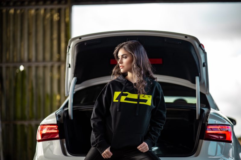 Racingline Clothing Black/Yellow Hoodie