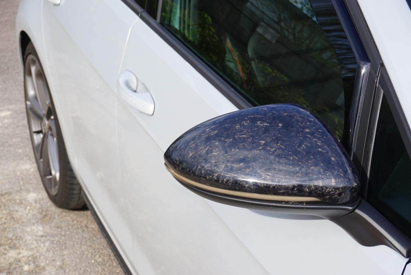 Volkswagen Golf MK7 / MK7.5 Genuine Forged Carbon Fibre Wing Mirror Covers (2013-2019)