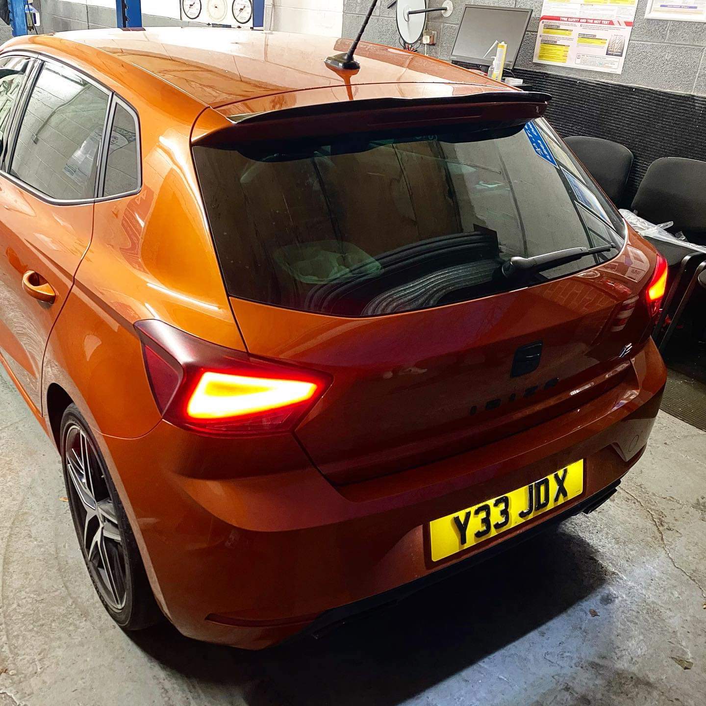 SEAT Ibiza MK5 6F Spoiler Extension Lip (2017+)