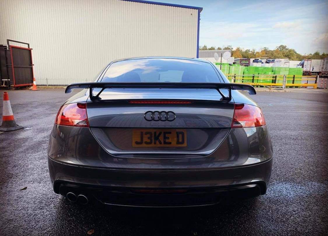 Audi TT MK2 8J RS Style Carbon Fibre / Unpainted Spoiler (2007-2014) DAS AUTOMOTIVE