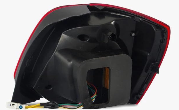 VOLKSWAGEN POLO RED CUSTOM TAIL LIGHT PAIR (2009-2017) PLUG AND PLAY UK - Diversion Stores Car Parts And Modificaions