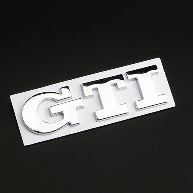 Volkswagen GTI Badges (Front Grille Replacement or Rear Boot Badge)