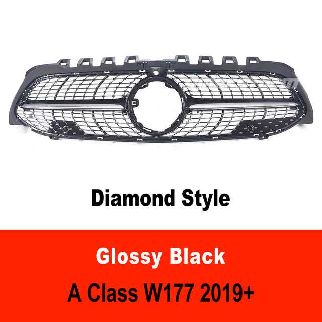 DAS Automotive - Mercedes Benz A Class W177 Replacement Front Grille (2018+ Models)