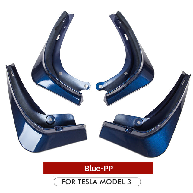 TESLA Model 3 Mud Flaps 2017+ (Body Colour Options / Set of 4)